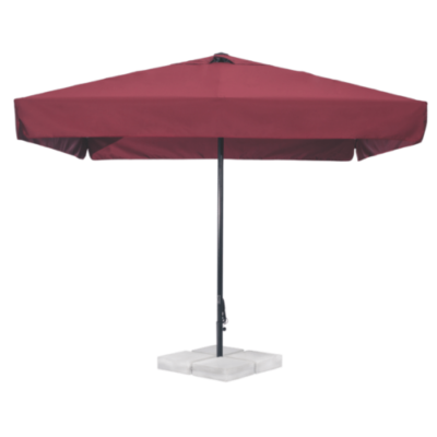 promosyon güneş bahçe şemsiyesi üretimi - A product made by promotoional cafe hotel outdoor umbrella manufacturer with manual pulley