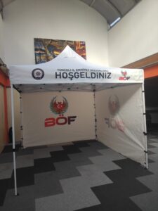 Commercial-Gazebo-Tente-Portatif-Promosyon-Etkinlik-White